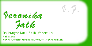 veronika falk business card